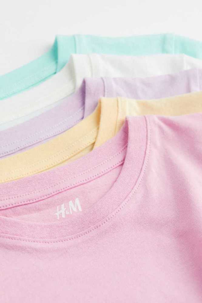 Camisas H&M 5-pack Algodon Niños Rosas | 259603YDJ