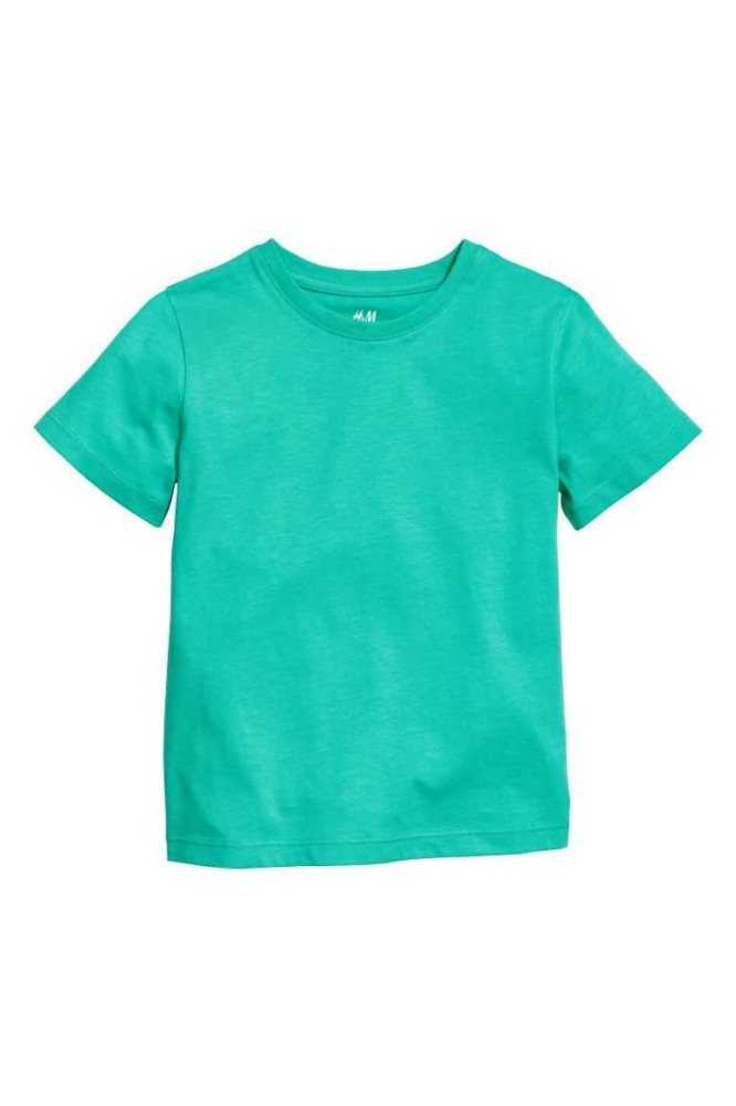 Camisas H&M Algodon Niños Azules | 263549RFS