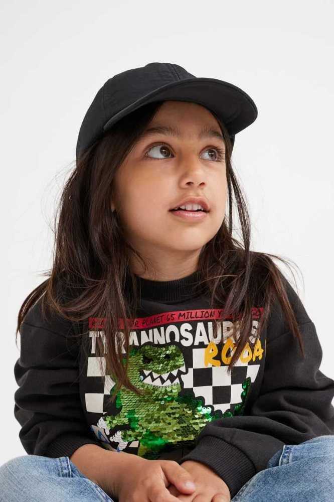 Camisas H&M Flip-sequin Niños Negros | 491630WUN