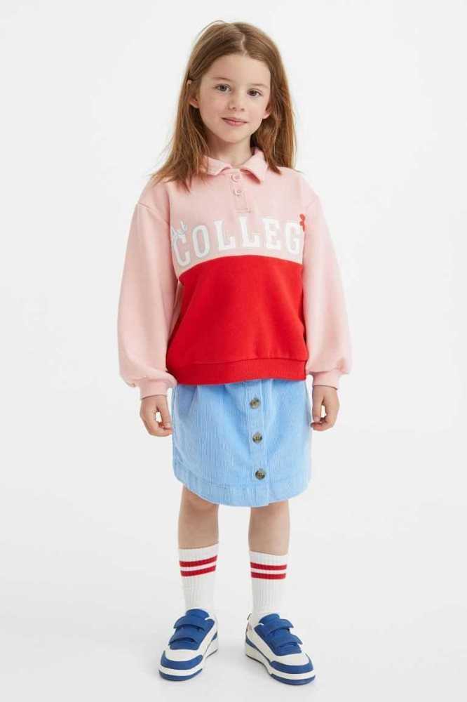 Camisas H&M Oversized Niños Amarillos Claro | 697285WFJ