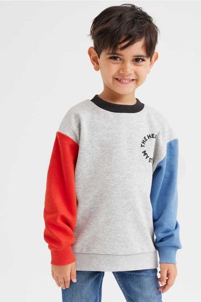 Camisas H&M Oversized Niños Azules | 725981FWI