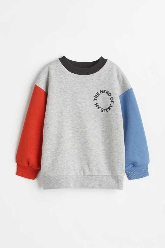 Camisas H&M Oversized Niños Azules | 725981FWI