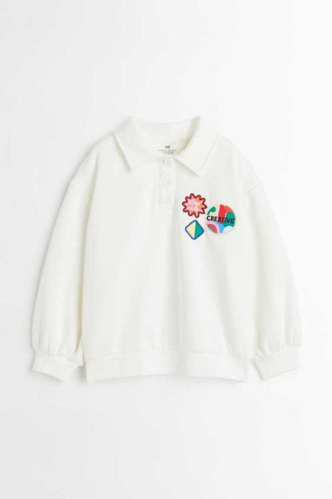 Camisas H&M Oversized Niños Grises Claro | 902617XVN