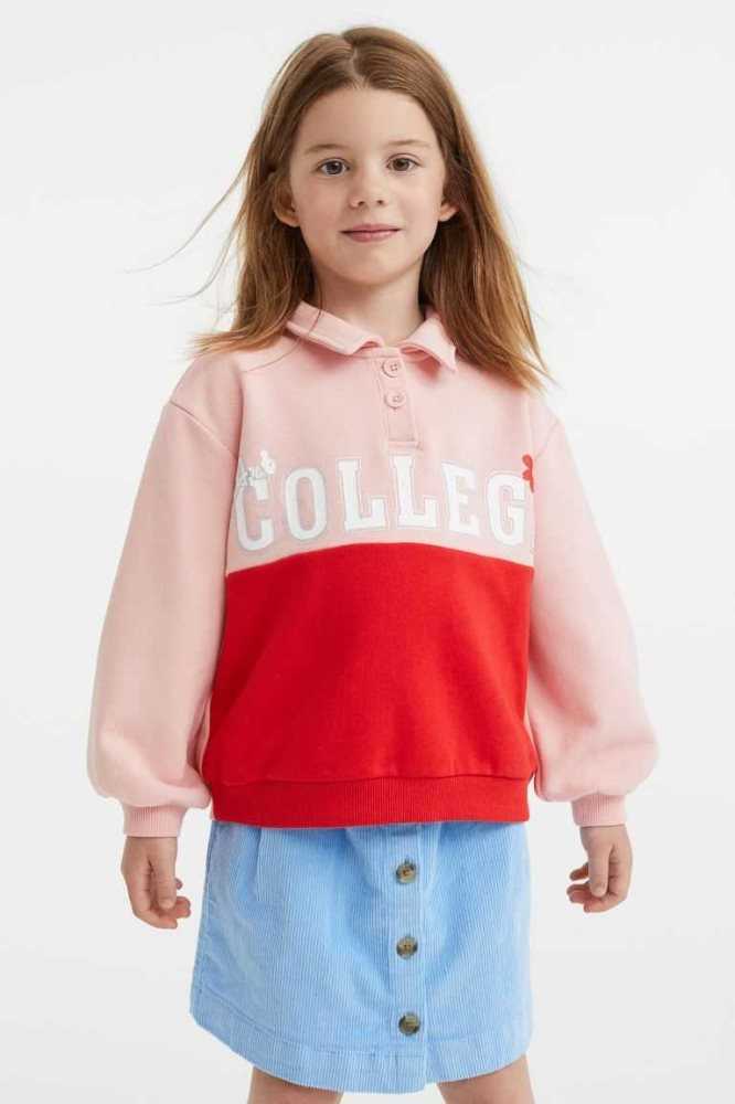 Camisas H&M Oversized Niños Grises Claro | 902617XVN