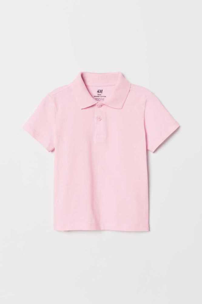 Camisas H&M Polo Niños Azules Claro | 406158VRY