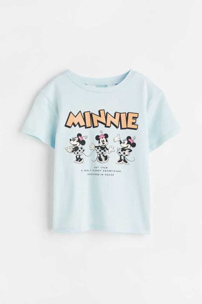 Camisas H&M Printed Niños Blancos | 812406HRF