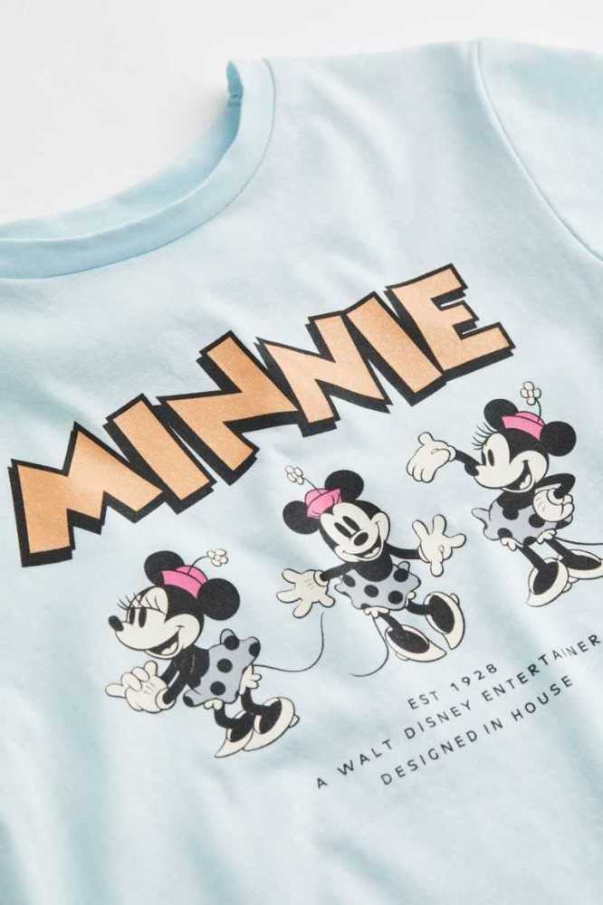 Camisas H&M Printed Niños Blancos | 812406HRF