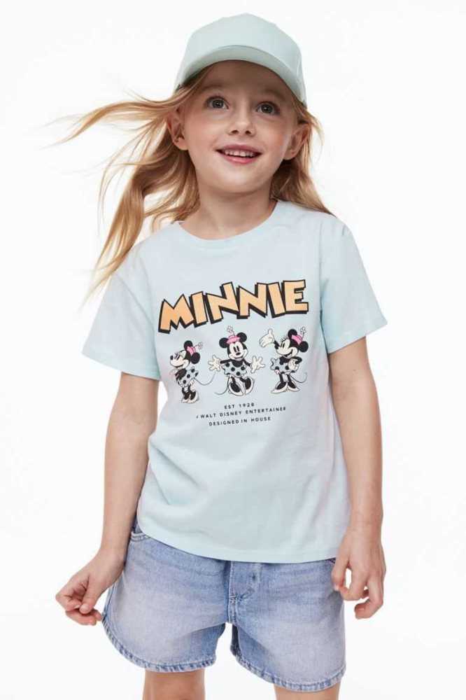 Camisas H&M Printed Niños Blancos | 812406HRF