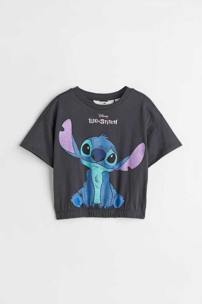 Camisas H&M Printed Niños Rosas Claro | 643157PCW