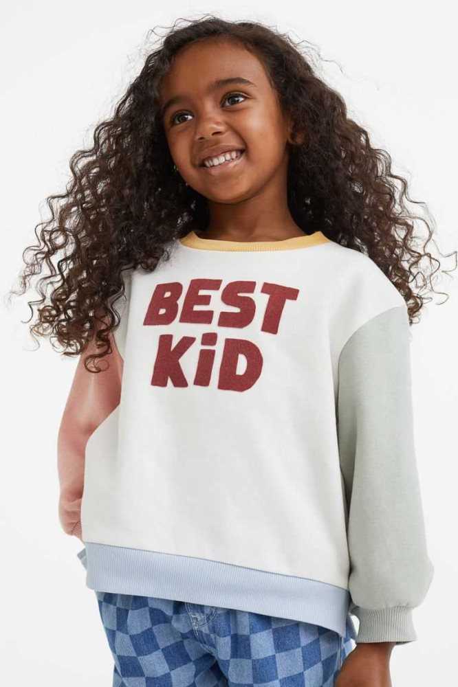 Camisas H&M Sibling Niños Blancos | 475693OAR