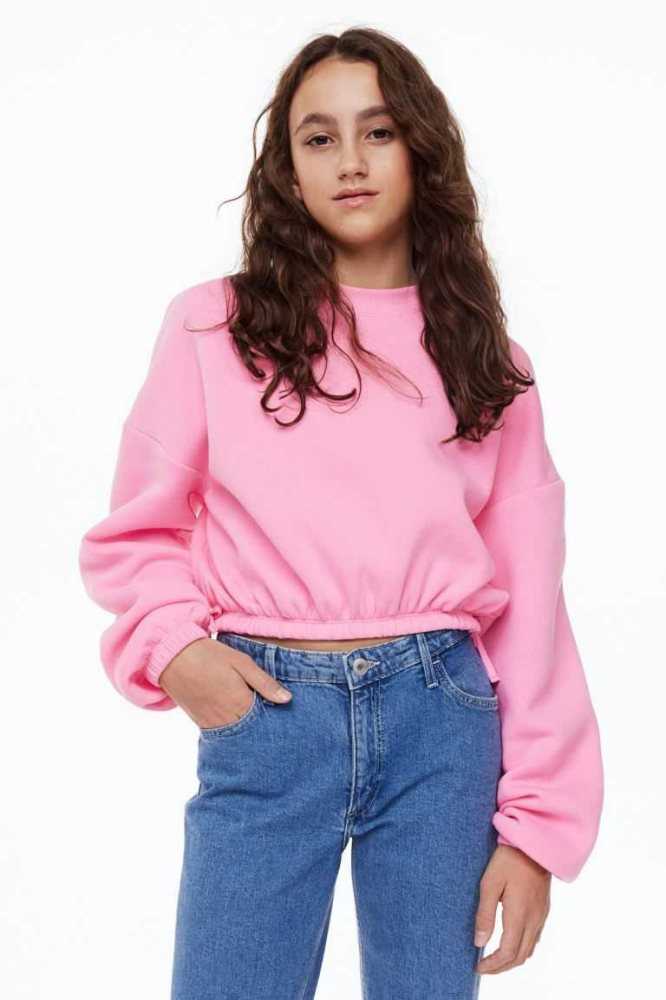 Camisas H&M Sweatshirt Niños Grises Claro | 581927XIL