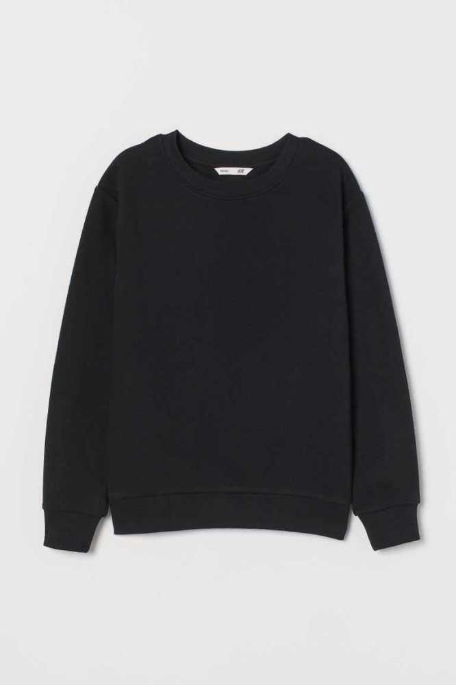 Camisas H&M Sweatshirt Niños Negros | 521843QYB