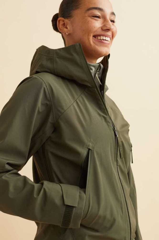 Chaquetas H&M 3-layer in StormMove Mujer Kaki Oscuro Verdes | 901245HTZ