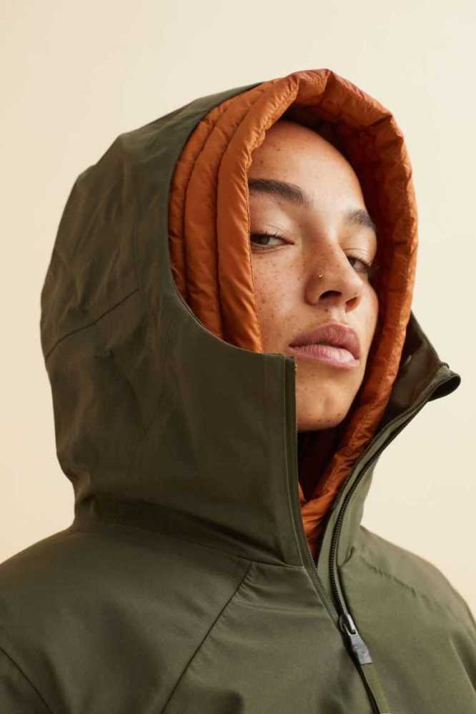 Chaquetas H&M 3-layer in StormMove Mujer Kaki Oscuro Verdes | 901245HTZ