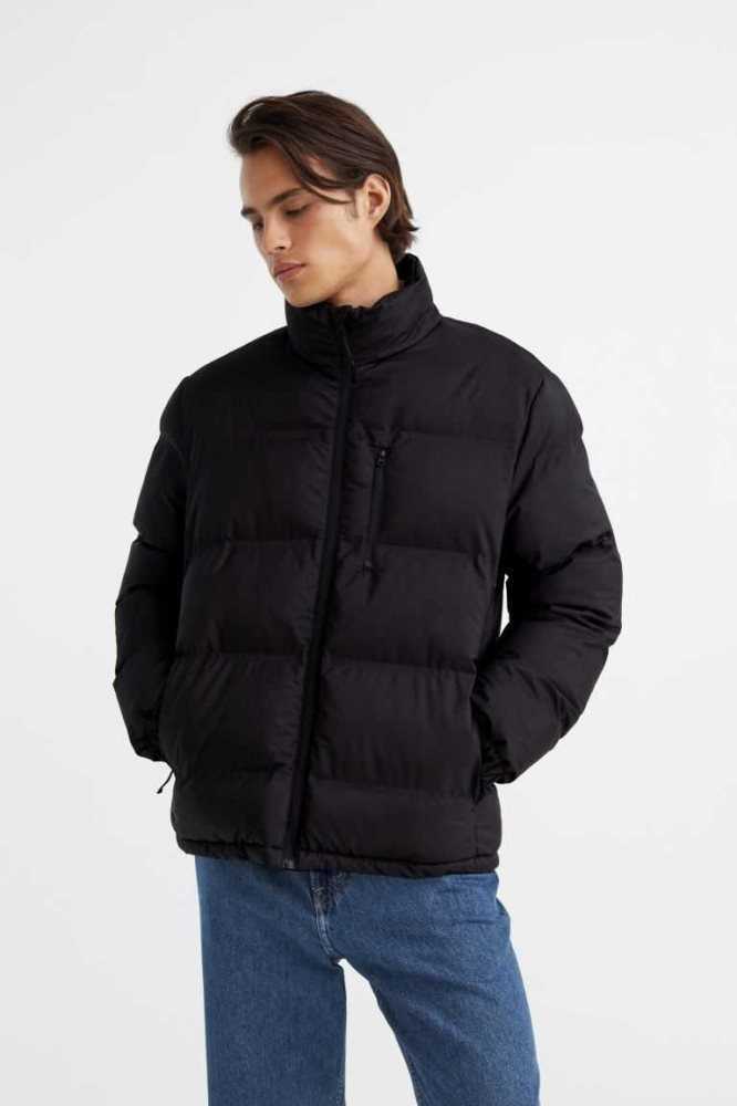 Chaquetas H&M Agua-repellent Hombre Blancos | 390476YOR