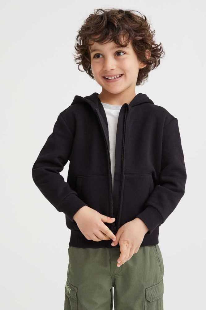 Chaquetas H&M Encapuchado Niños Azules Claro | 215309DKI