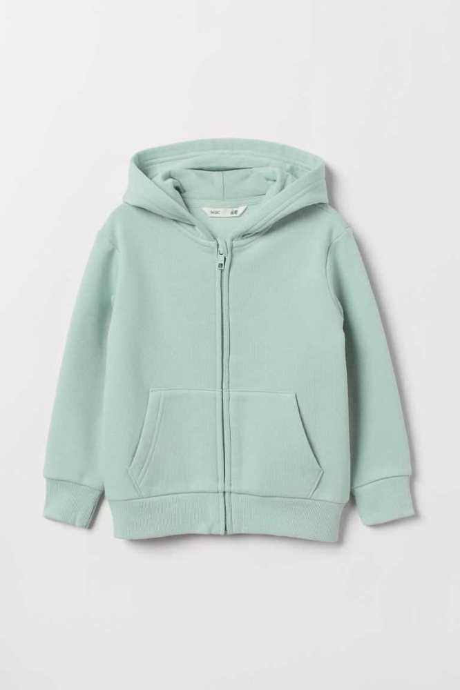 Chaquetas H&M Encapuchado Niños Azules Oscuro | 132795XRN