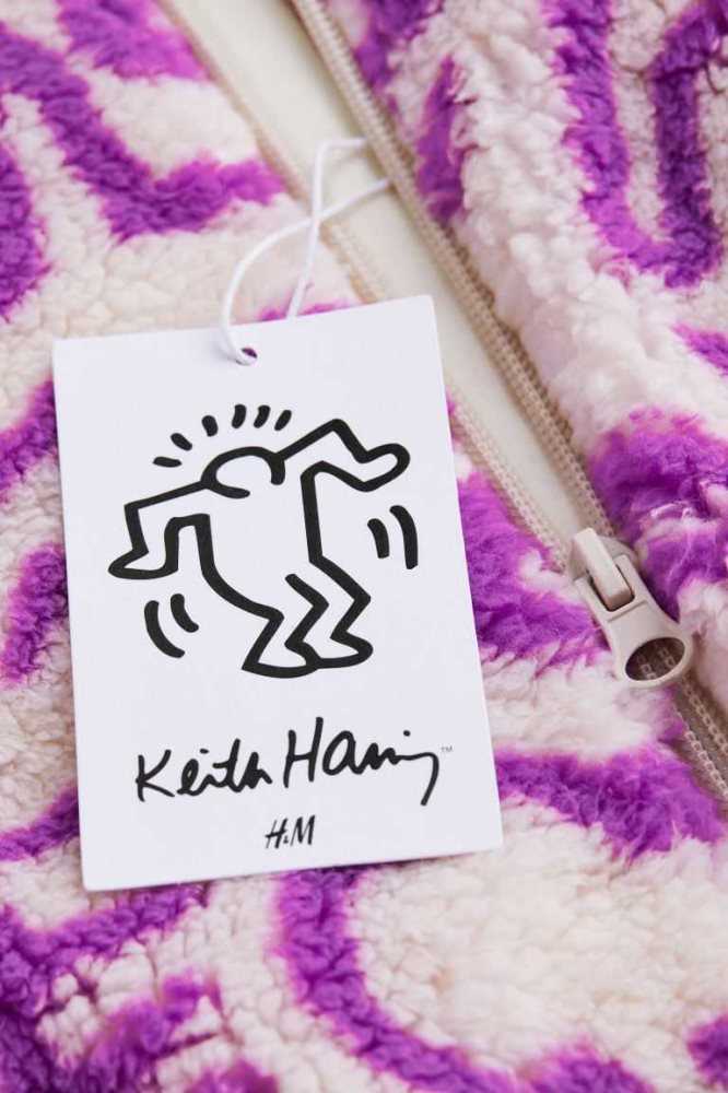 Chaquetas H&M Encapuchado Teddy Niños Morados | 362918ABZ