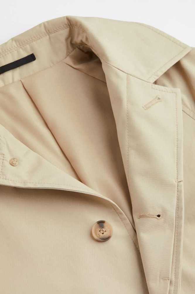 Chaquetas H&M Essentials No 14: THE CARCOAT Hombre Beige Claro | 092356BEH