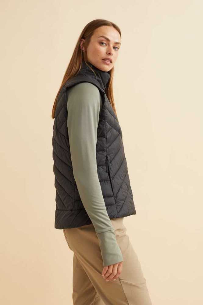 Chaquetas H&M Ligeros Outdoor Mujer Kaki Claro Verdes | 930576XOQ