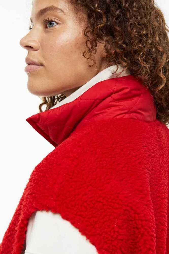 Chaquetas H&M Sports Mujer Rojos | 580693QGD