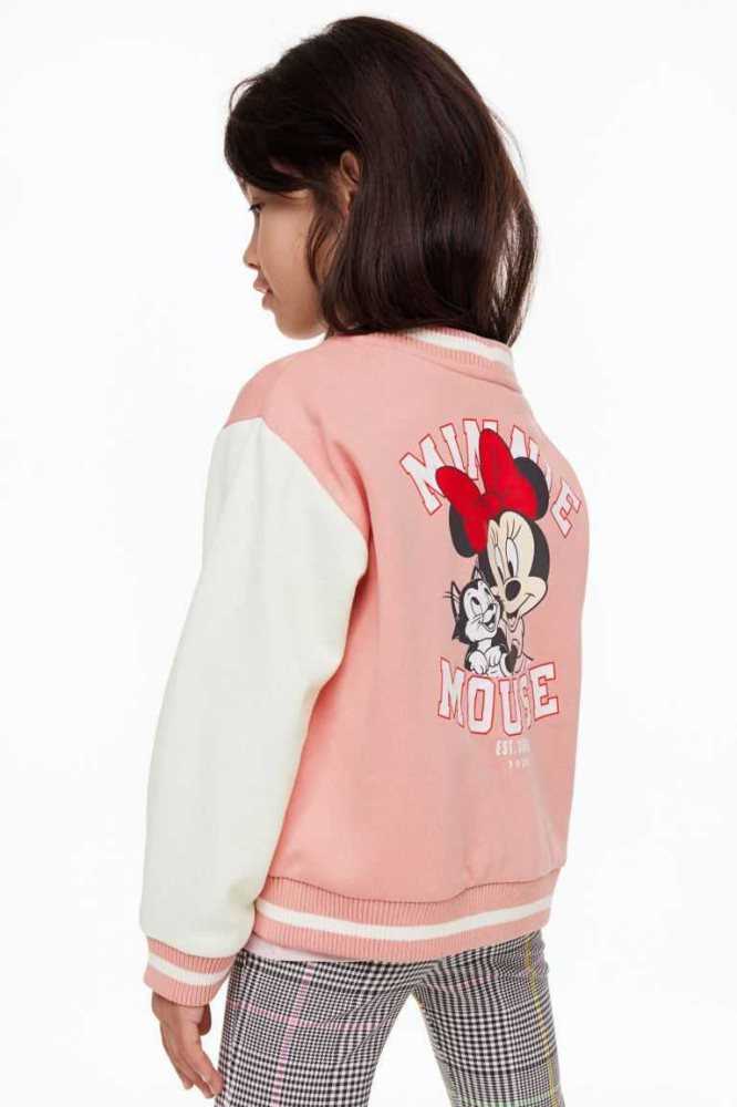 Cárdigan H&M Printed Niños Rosas | 924608PYC