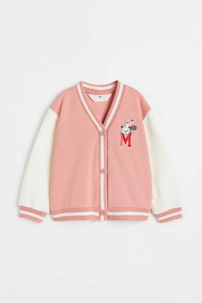 Cárdigan H&M Printed Niños Rosas | 924608PYC