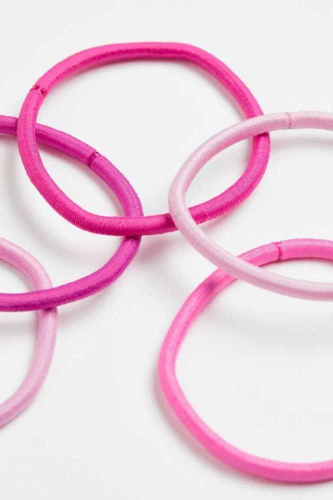 Equipo H&M 20-pack Hair Elastics Mujer Rosas Rosas Claro | 672391JHM