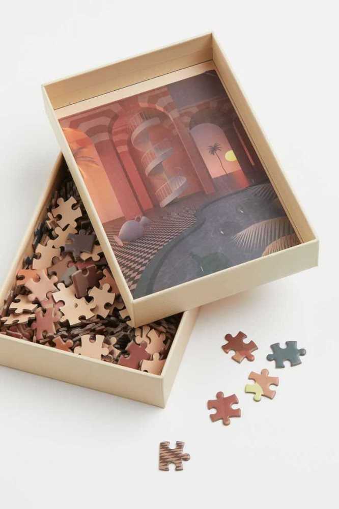 Equipo H&M 500-piece Jigsaw Puzzle Mujer Beige Claro | 615843SEB