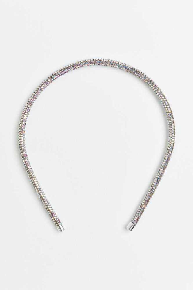 Equipo H&M Rhinestone Hairband Mujer Morados | 527086ZNT