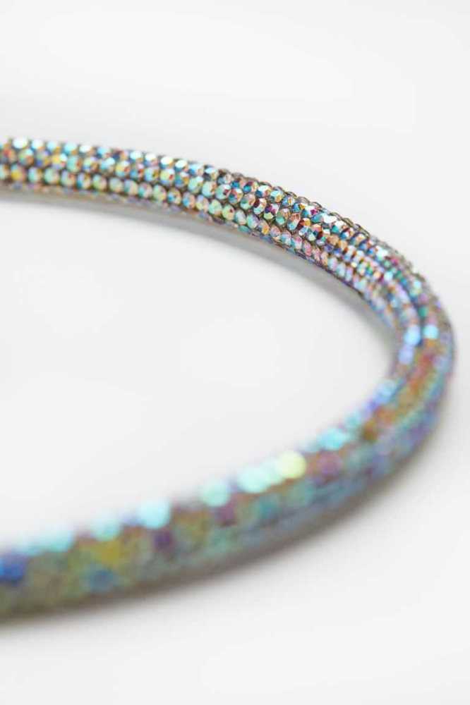 Equipo H&M Rhinestone Hairband Mujer Morados | 527086ZNT