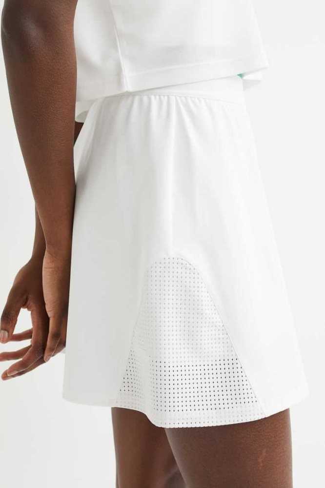 Falda H&M Fast-drying Tenis Mujer Blancos | 810234FQA