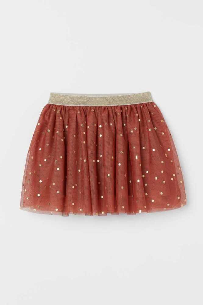 Falda H&M Glittery Tulle Niños Azules Claro | 731265MRF