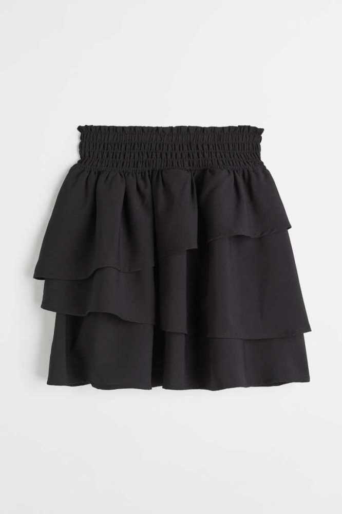 Falda H&M Tiered Niños Verdes Claro | 830615EKM