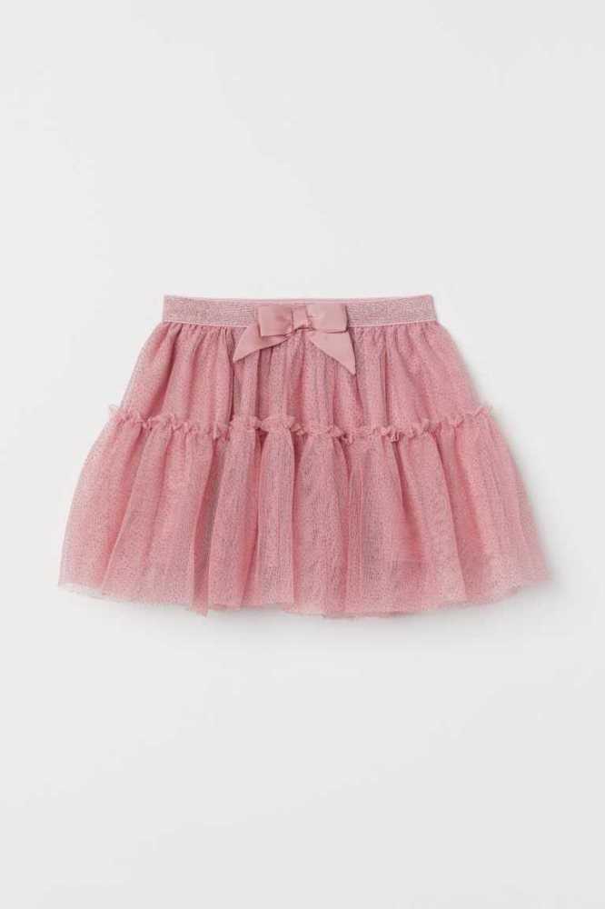 Falda H&M Tulle Niños Rosas | 598416GDE