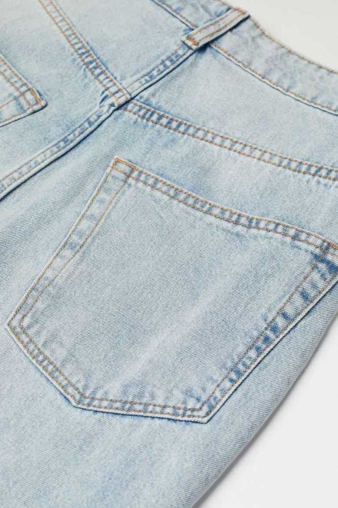 Jeans H&M 90s Baggy High Mujer Azules Claro | 895712UXO