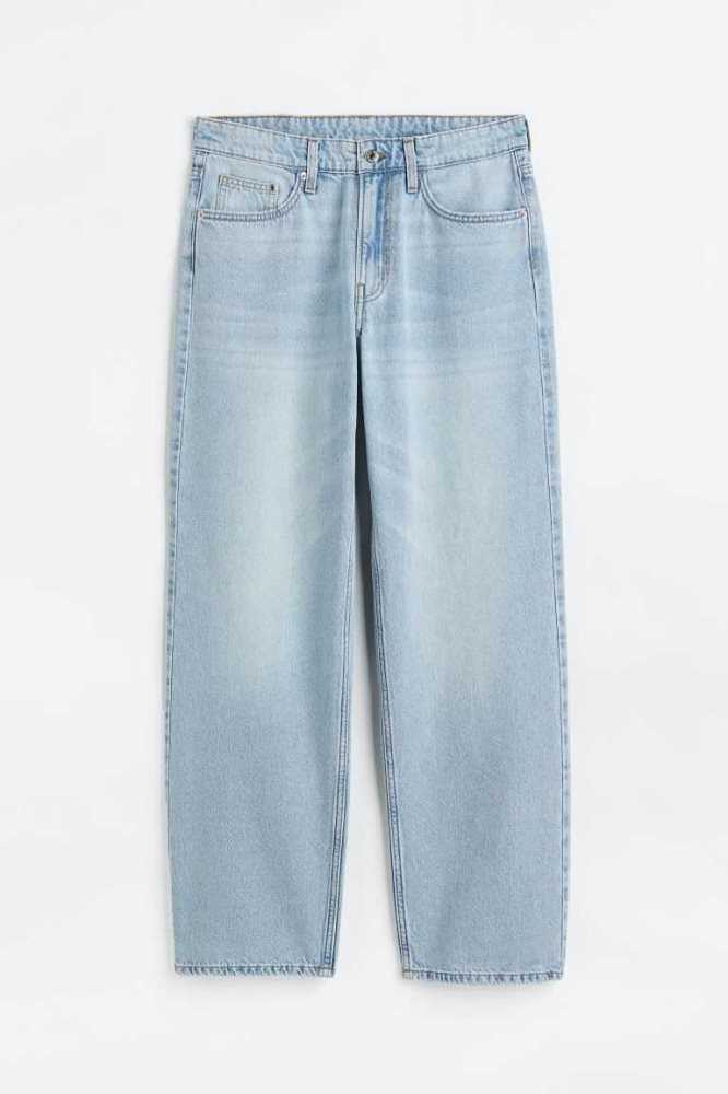 Jeans H&M 90s Baggy Low Mujer Azules | 140382NKX