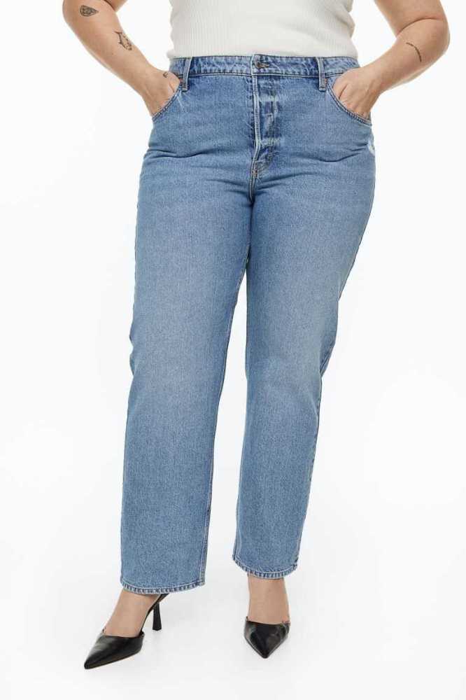 Jeans H&M 90s Boyfriend Mujer Azules | 641783LMN