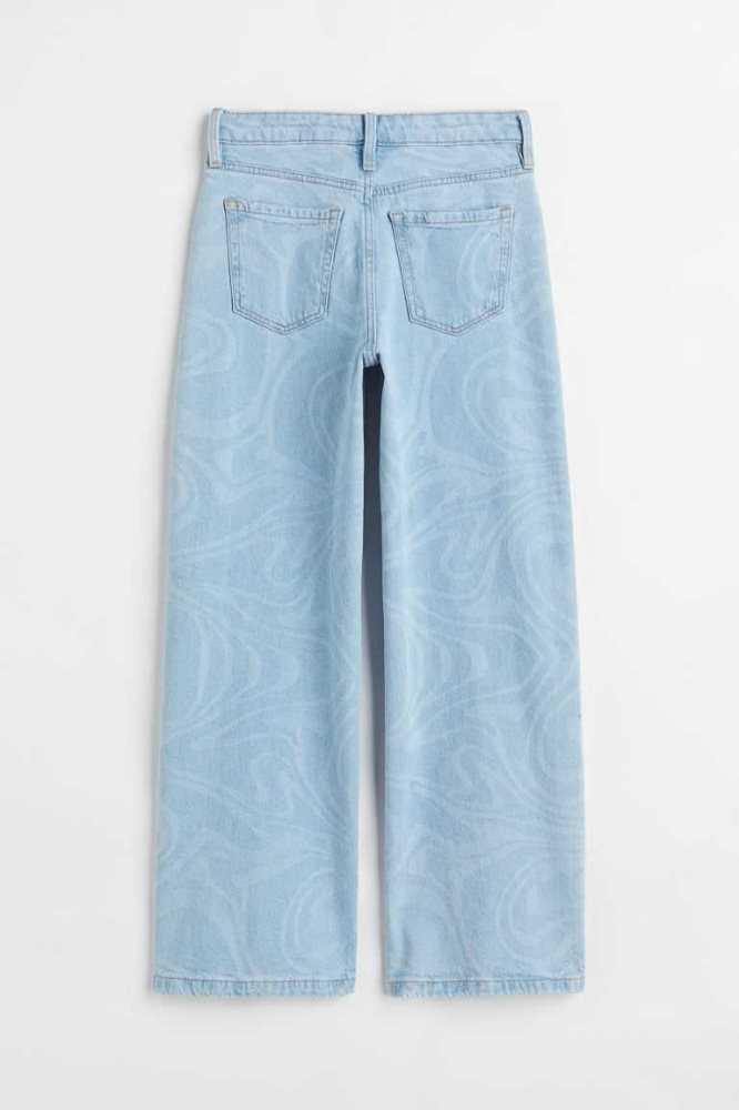 Jeans H&M Anchos Fit Niños Azules | 105837ONF