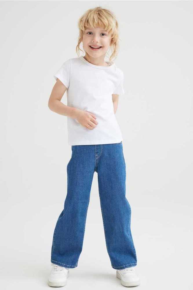 Jeans H&M Anchos Fit Niños Azules | 236147WYJ