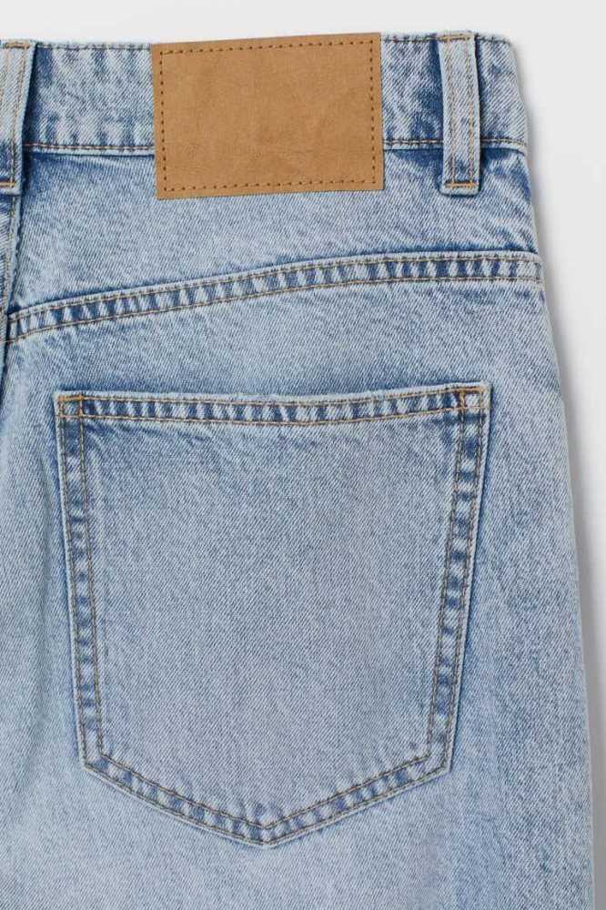 Jeans H&M Anchos High Mujer Azules | 124965JGR