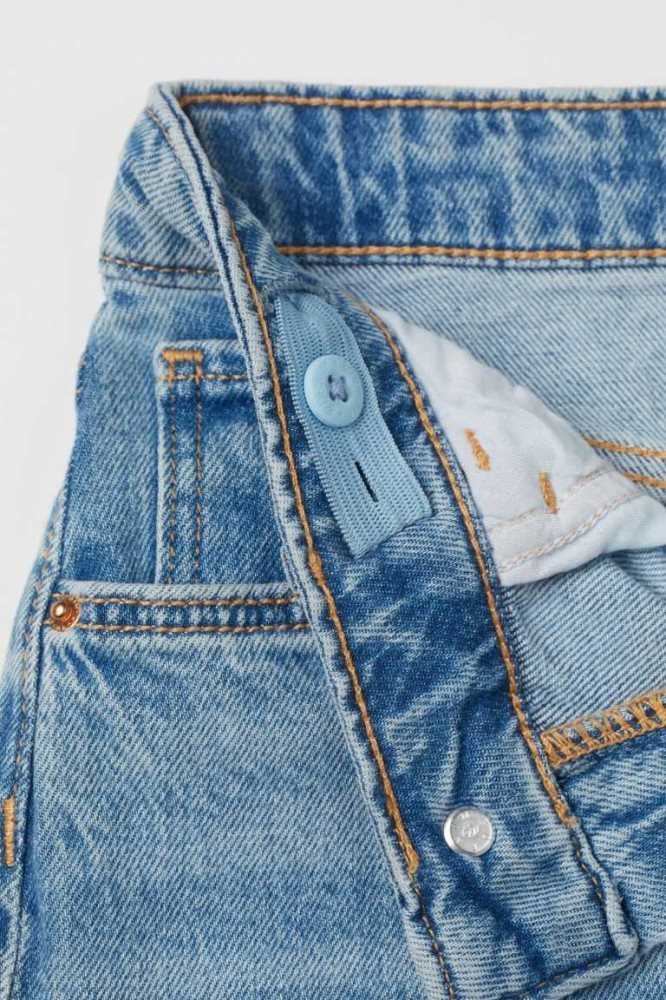 Jeans H&M Anchos High Niños Azules | 493078EXV