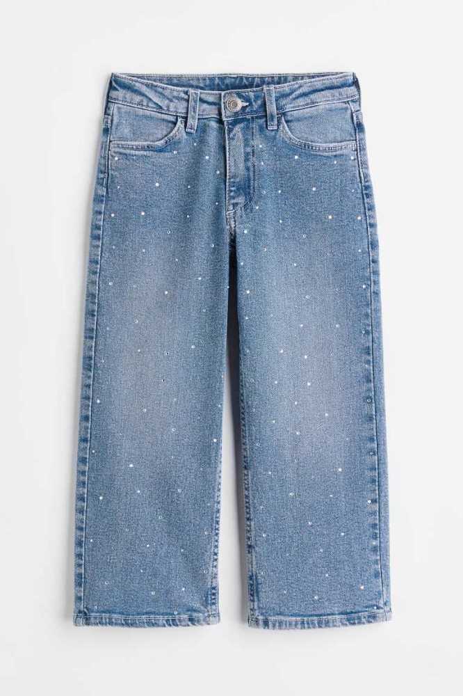 Jeans H&M Anchos Leg Niños Azules | 412596THV