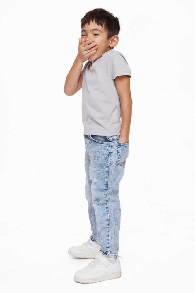 Jeans H&M Balloon Fit Niños Azules | 715936UON