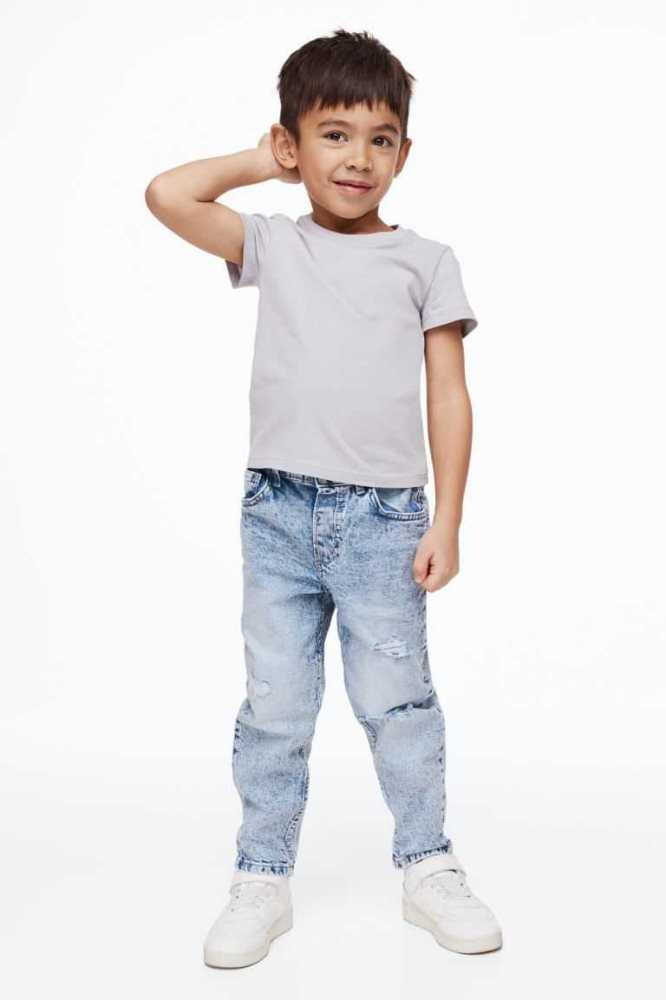 Jeans H&M Balloon Fit Niños Azules | 715936UON