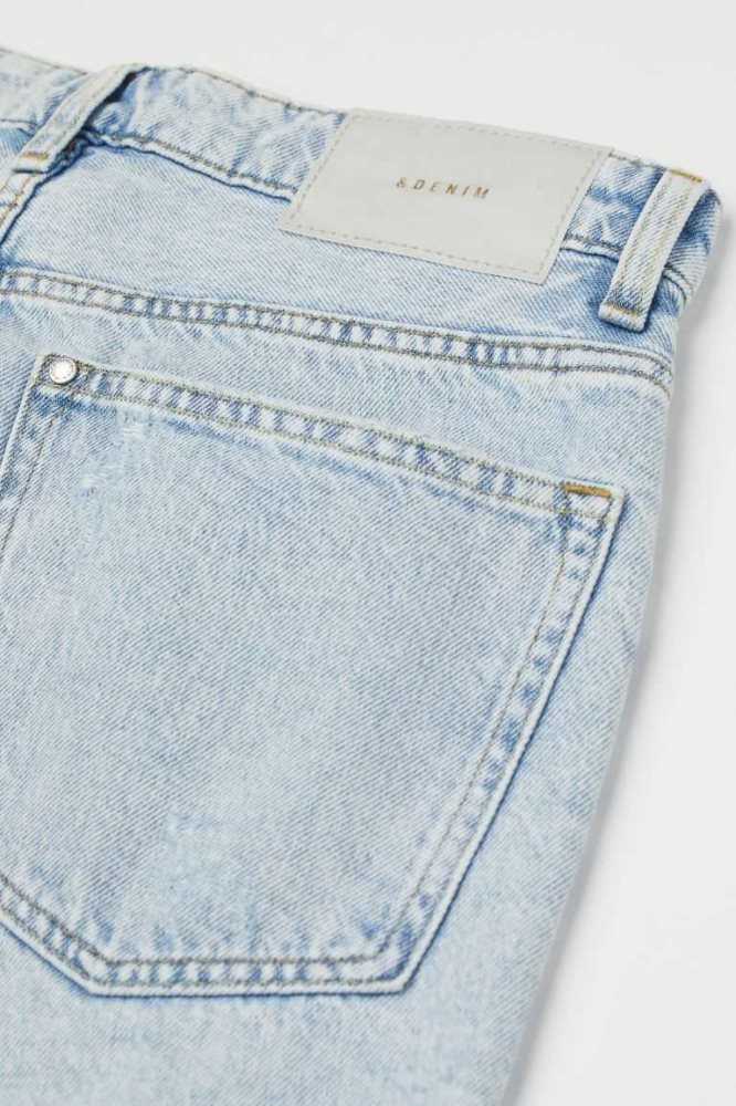 Jeans H&M Boyfriend Low Regular Mujer Azules | 374086EDN