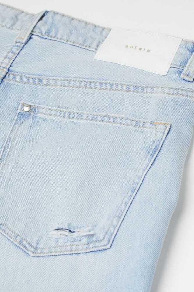 Jeans H&M Boyfriend Low Regular Mujer Azules | 374086EDN