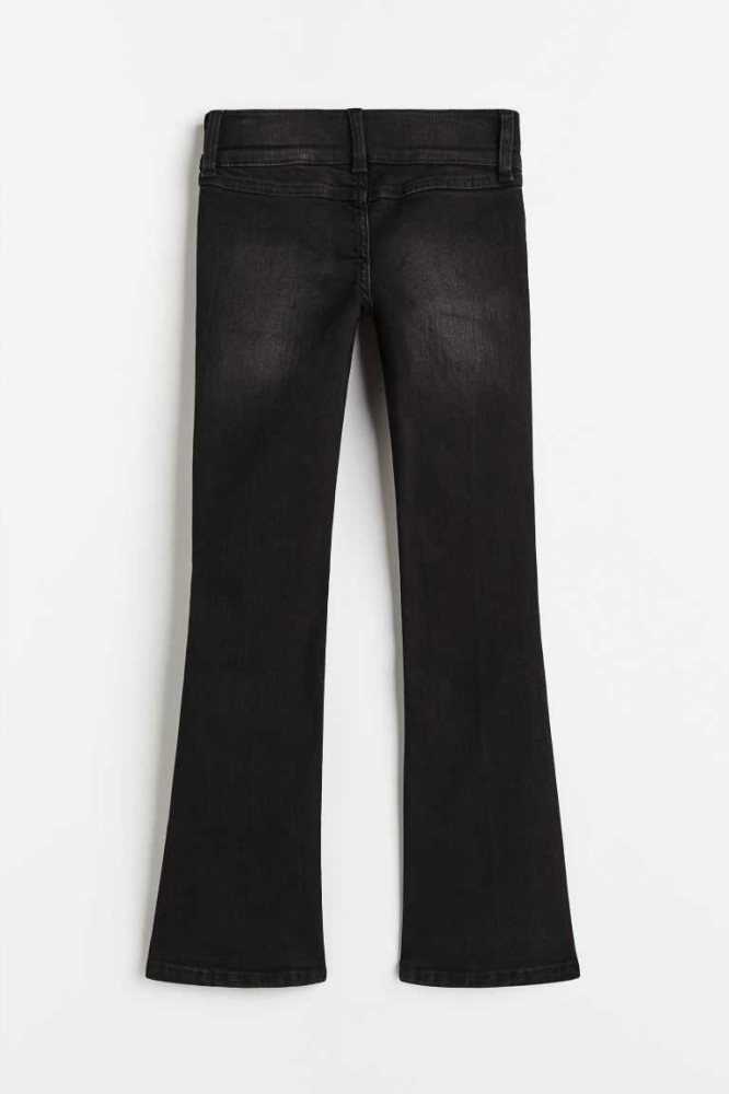 Jeans H&M Comodidad Stretch Bootcut Low Niños Negros | 613250CDA