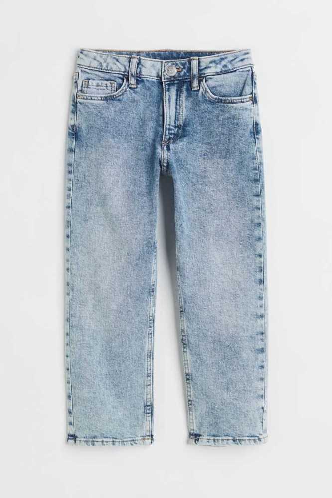 Jeans H&M Comodidad Stretch Directo Fit Niños Azules | 035847QYB