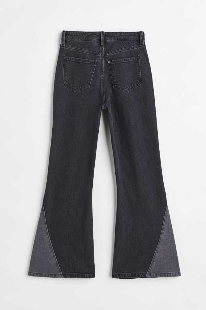 Jeans H&M Comodidad Stretch Flare Fit High Niños Azules | 128430MJX